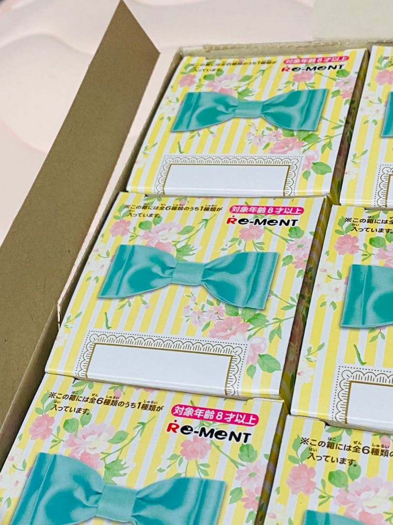 リラックマ　まとめ売り　フラワーボトル　フィギュア　6箱入り　コンプリート