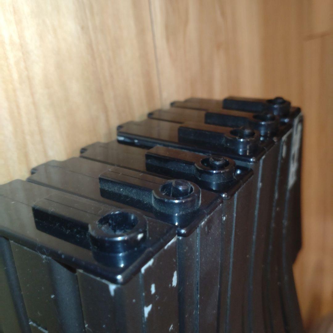 東京マルイ　M16 M4　純正ノーマルマガジン6個 多弾倉マガジン1個