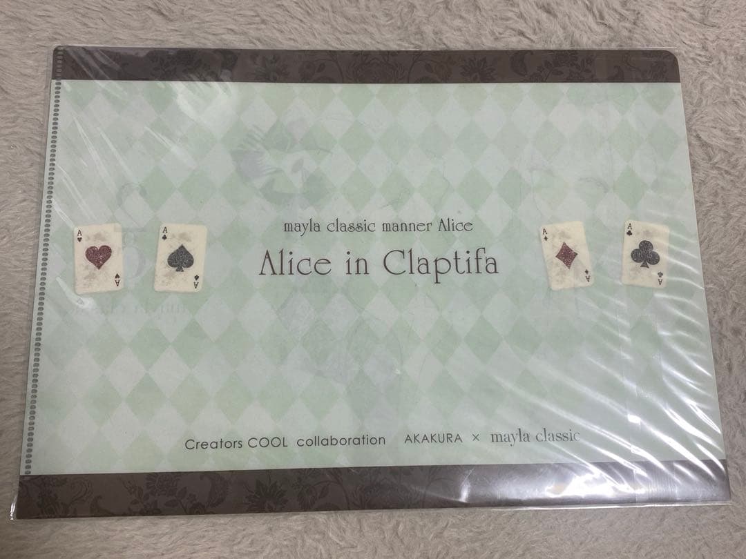 赤倉 × mayla classic クリアファイル