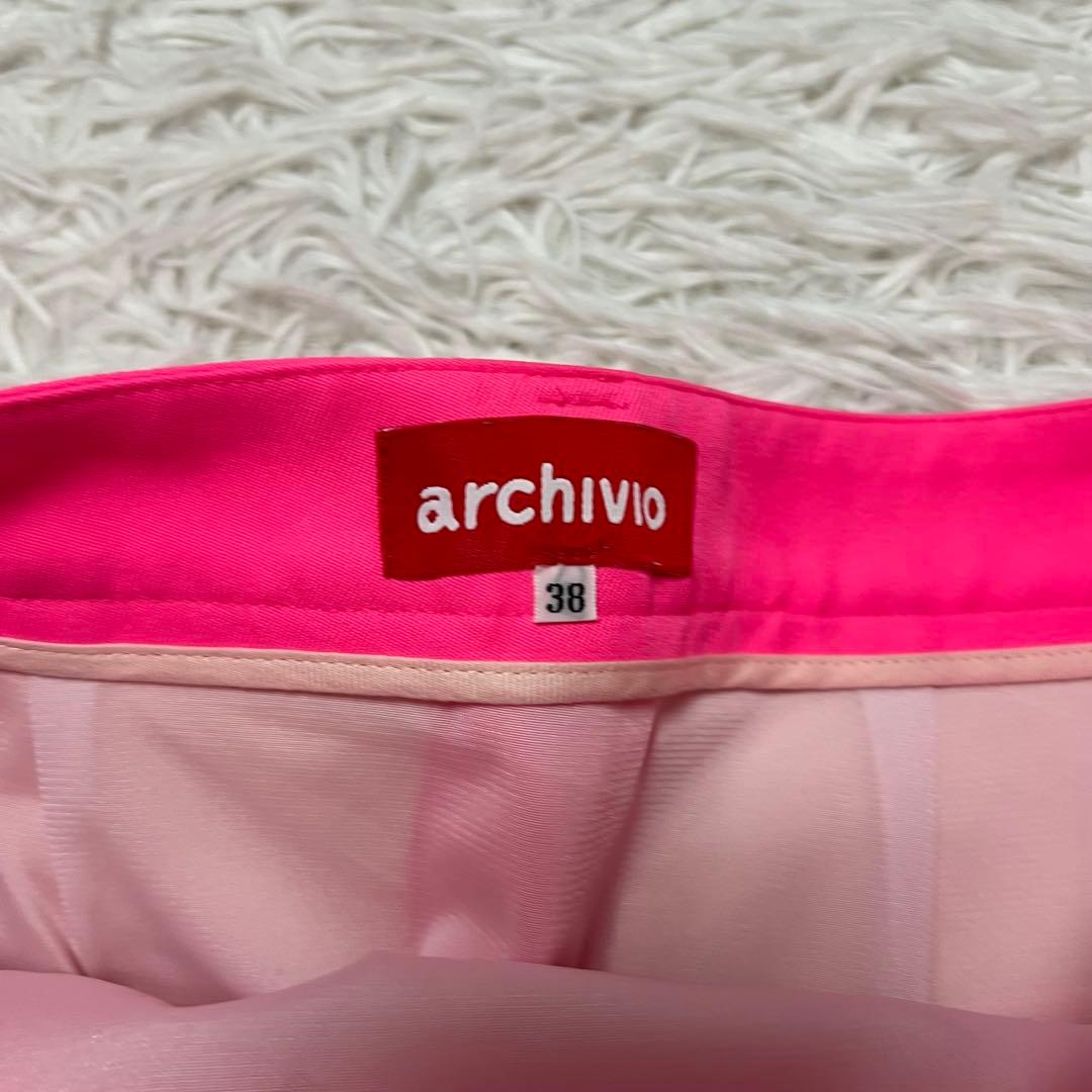 激レア アルチビオ archivio ゴルフ スカート ピンク レディース