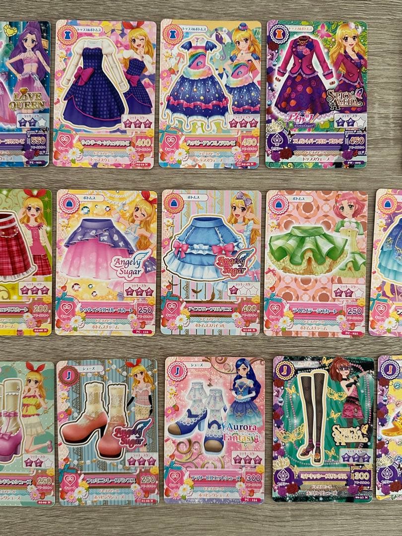 アイカツカード　セット　バラ