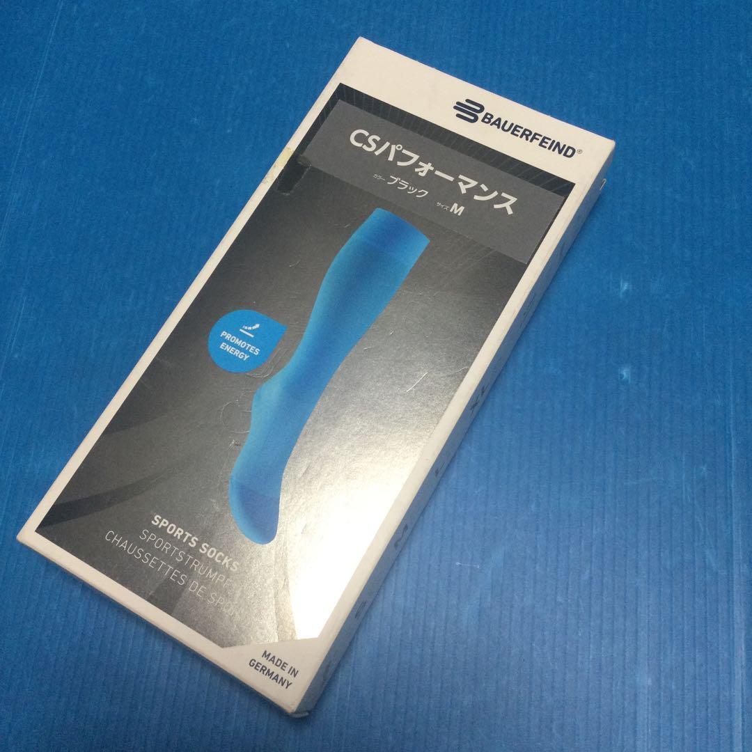 バウワーファインド CSパフォーマンスソックス 黒M/新品未使用