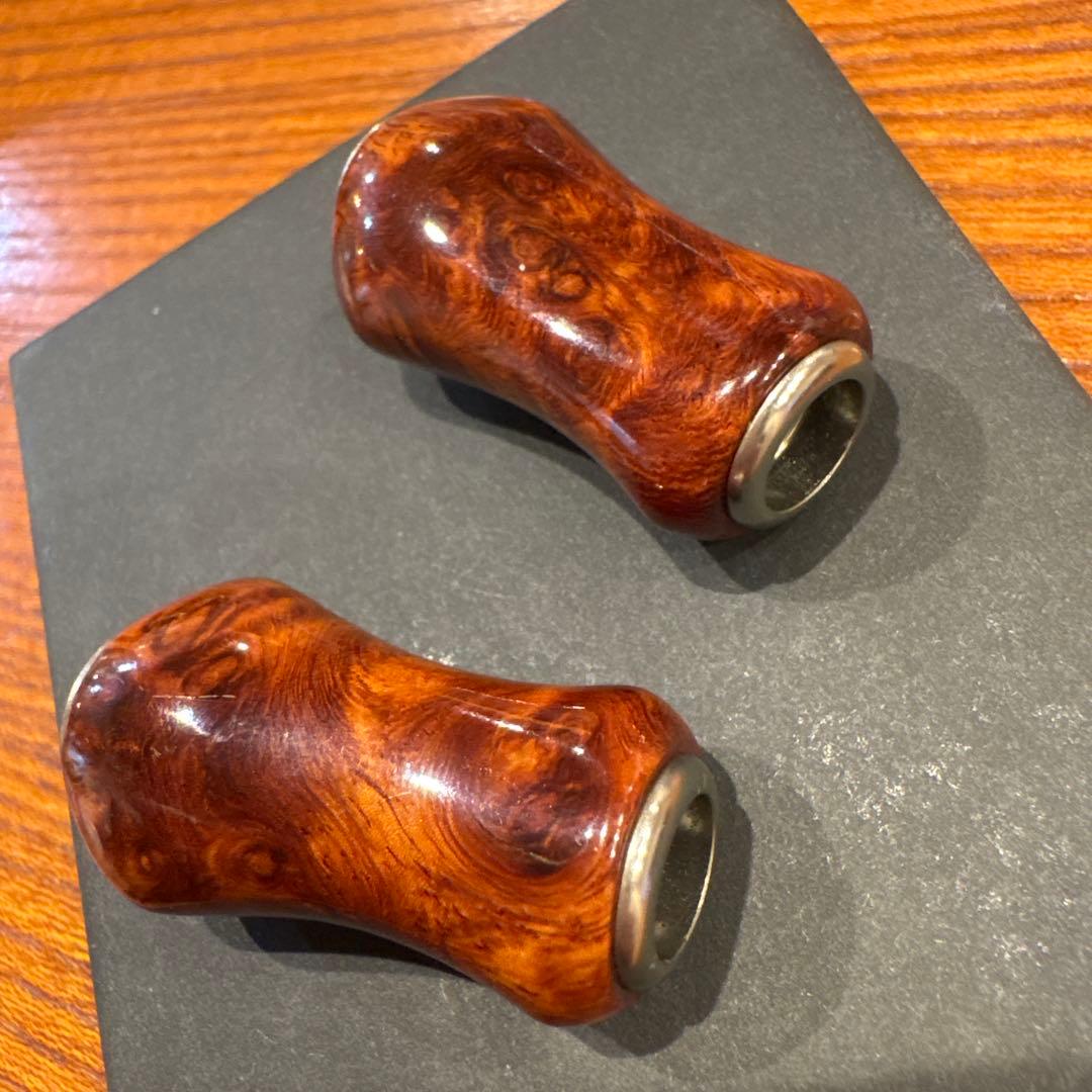 花梨ハンドルノブ　シマノタイプA ダイワタイプS
