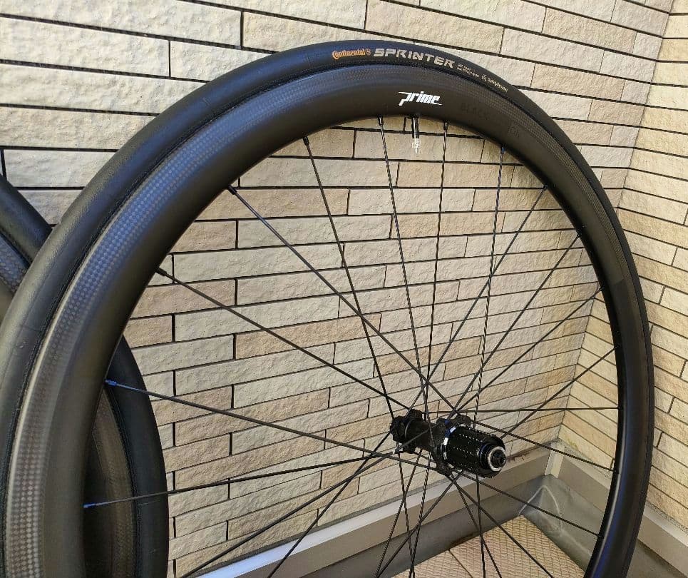 Prime Black Edition 38 TU チューブラー