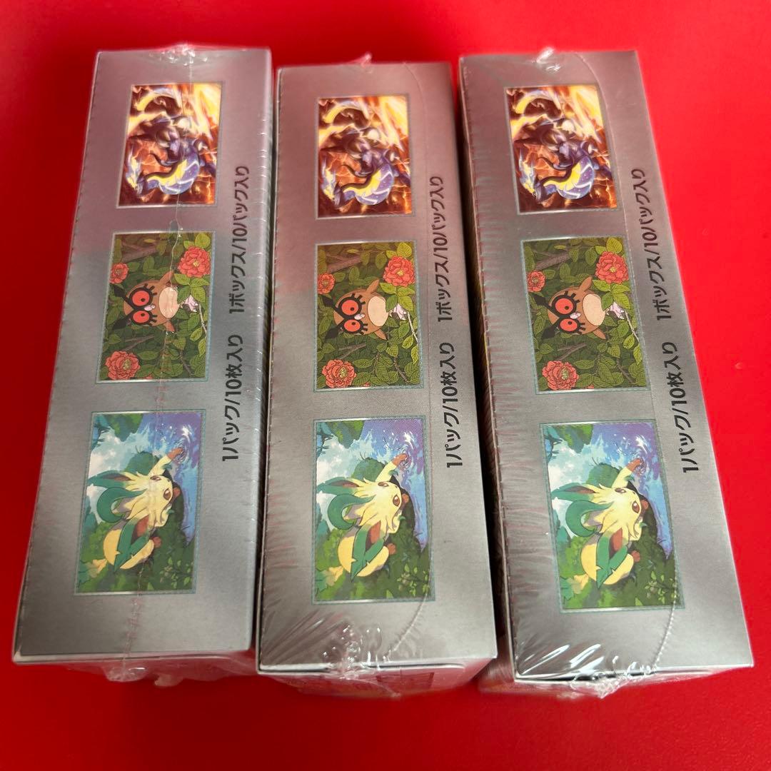 ポケモンカード　テラスタルフェスex 3boxシュリンク付き