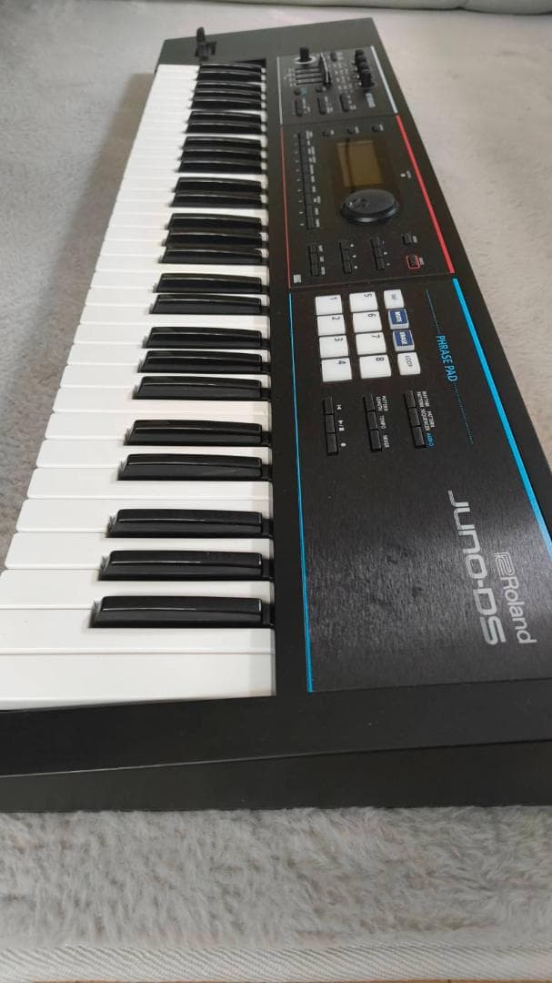 Roland JUNO-DS 61鍵盤キーボード 電源　ペダル　シールド付き