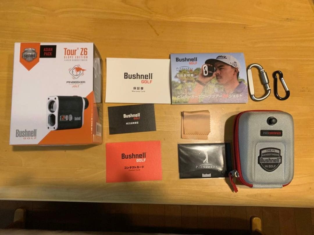 ブッシュネル ピンシーカーツアーZ6ジョルト レーザー距離計 Bushnell