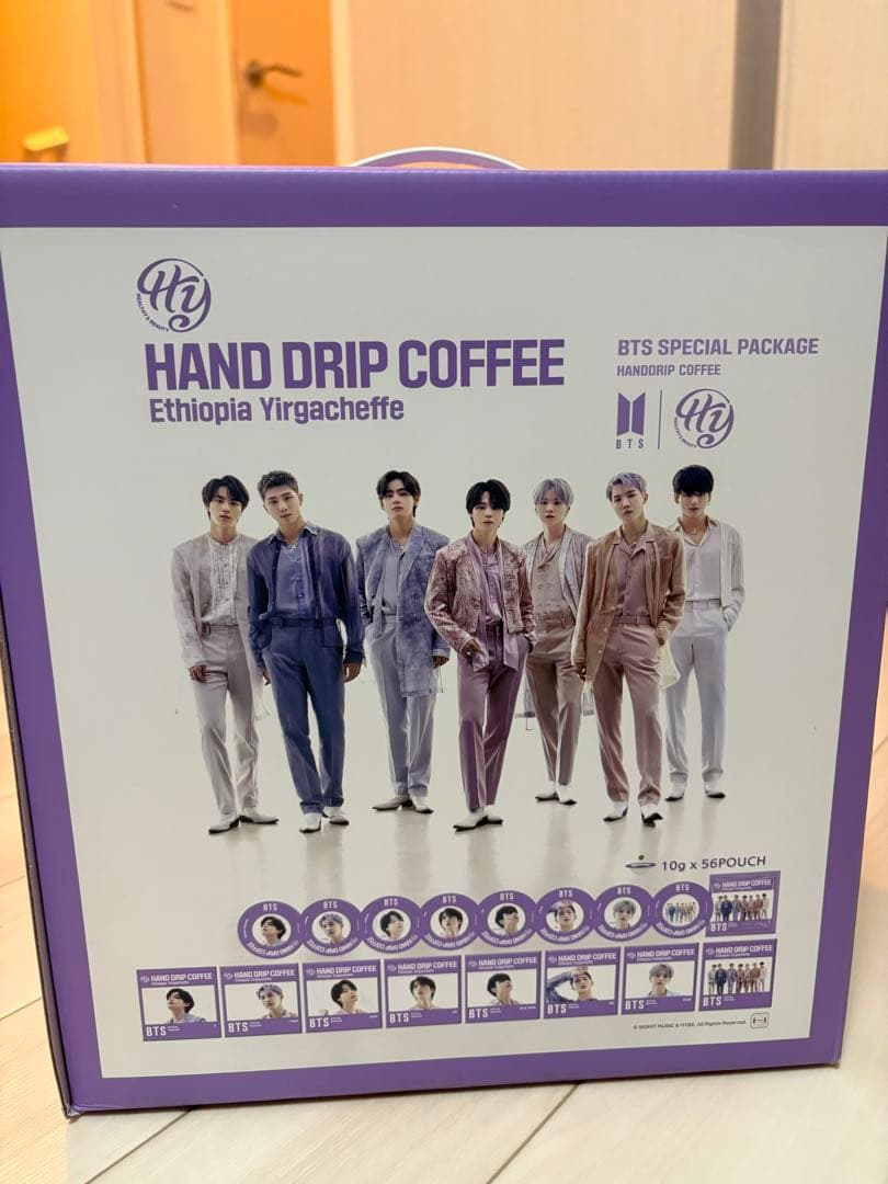 BTS HAND DRIP COFFEE ボックスセット
