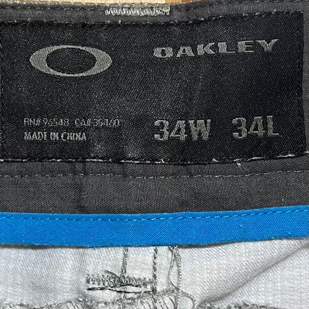 Oakley オークリー メンズ ゴルフ パンツ グレー 34W 34L 春 夏