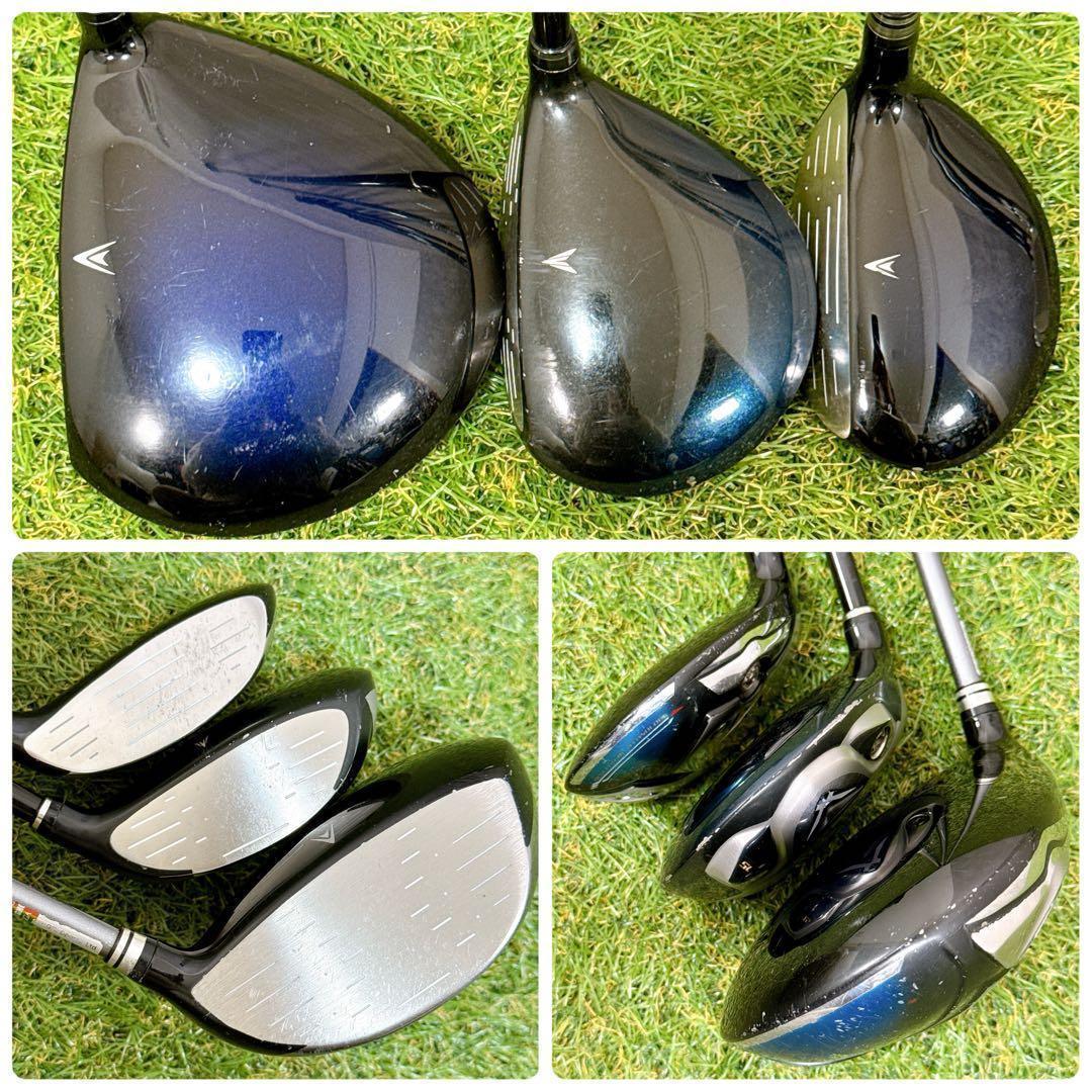 ゼクシオ メンズゴルフクラブセット フルセット レフティ 左利き 【K392】