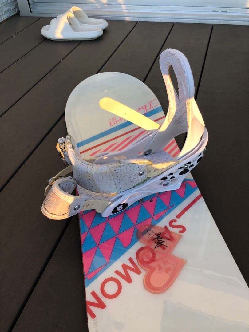 ジャンク品　スノボ板Salomon 145cm スノーボード　ブーツ24.5cm