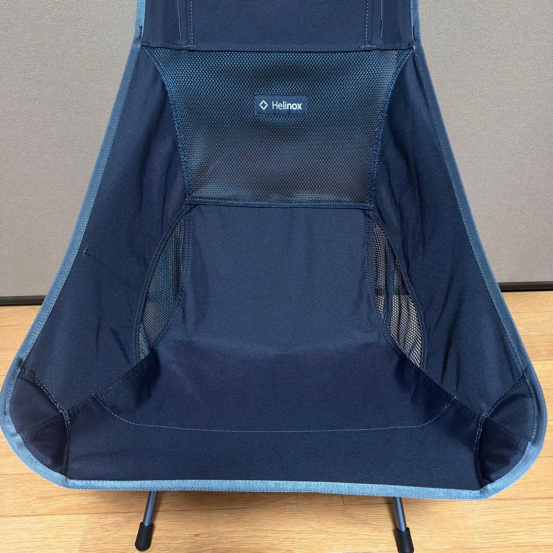 【極美品】Helinox チェアツー ダークネイビー1822284 キャンプ