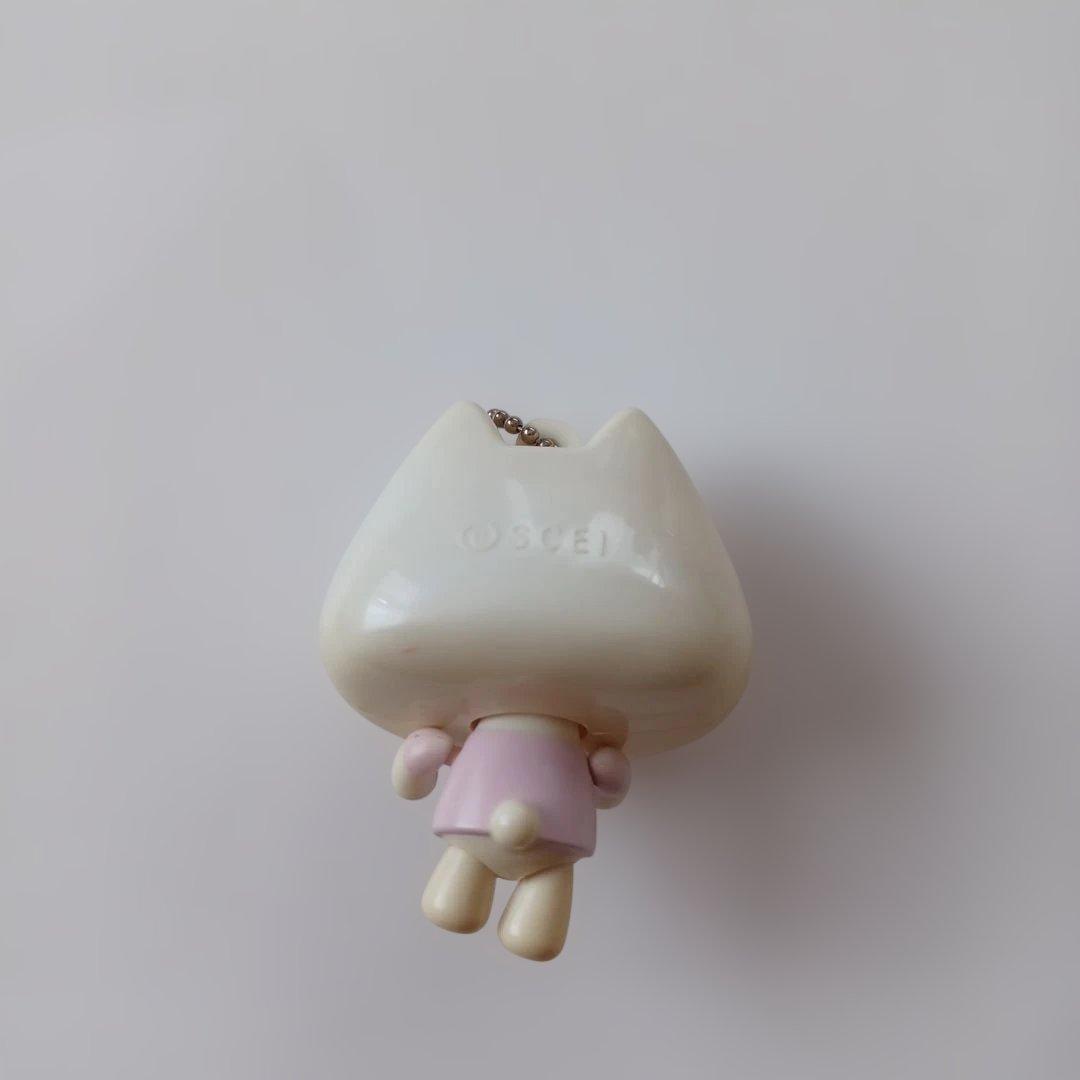 2008年　どこでもいっしょ　ゆらゆらキーホルダー　ハート　当時物　レトロ