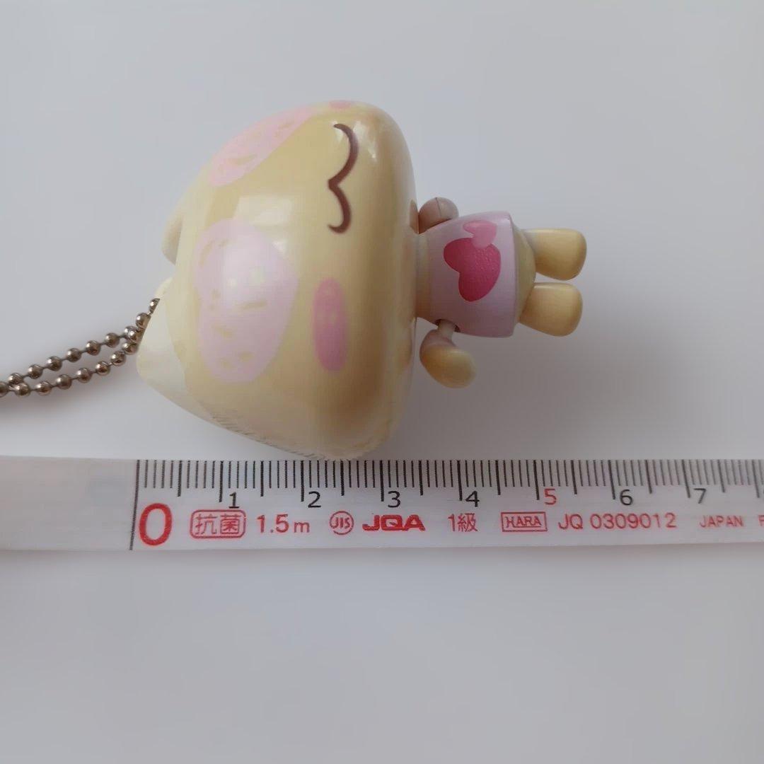 2008年　どこでもいっしょ　ゆらゆらキーホルダー　ハート　当時物　レトロ