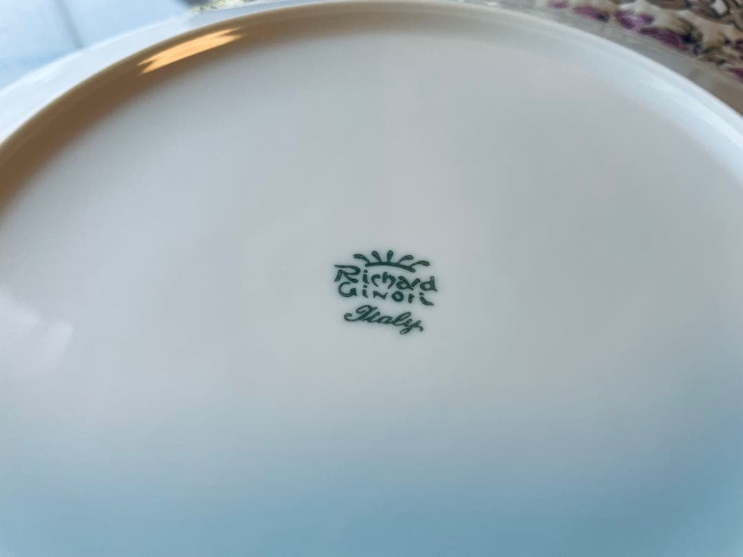 Richard Ginori ベッキオホワイトプレート26cm4枚セット