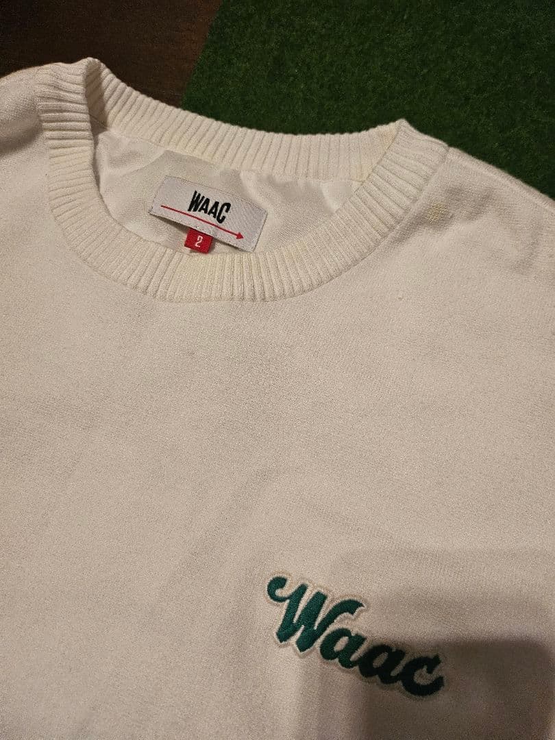 waac セーター　未使用　サイズ2　Gimme刺繍