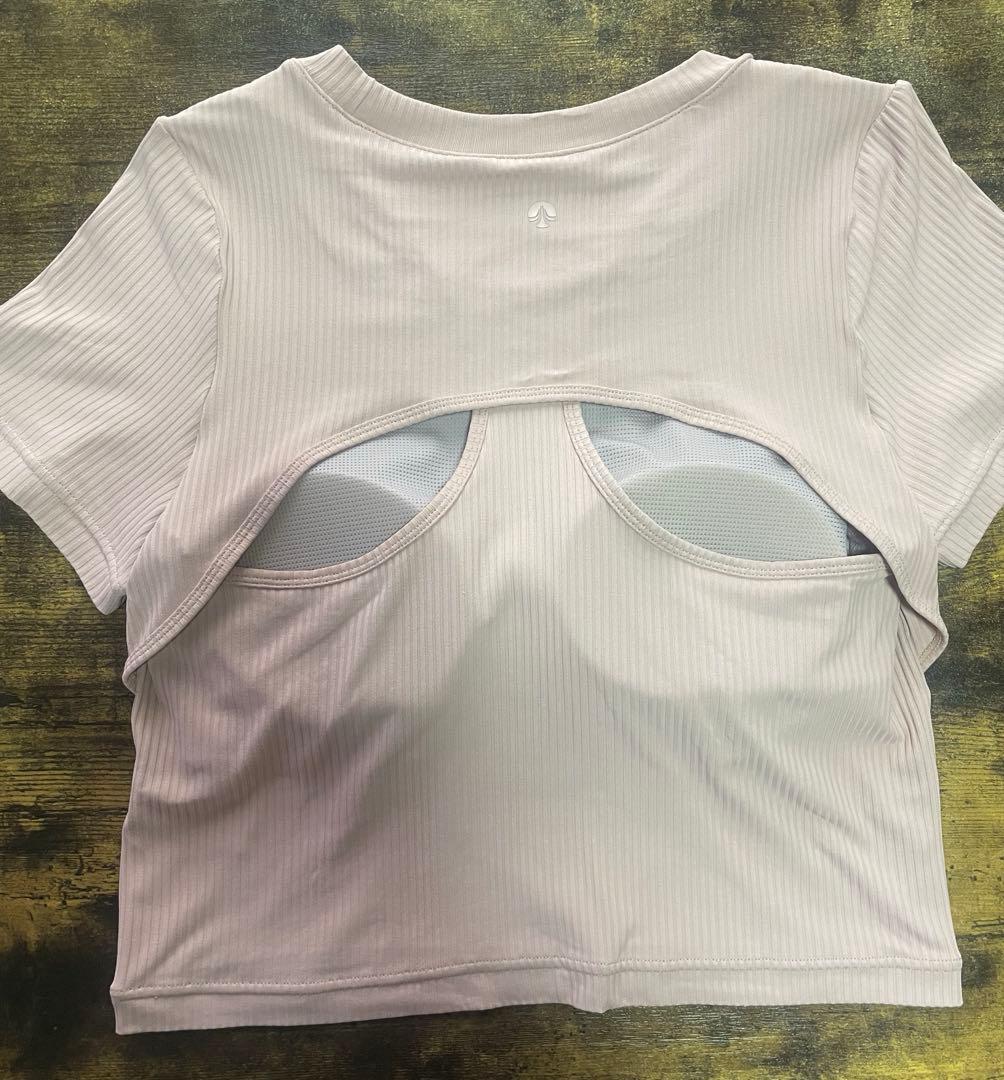 SUKARA⭐︎カップ付バックベントTee