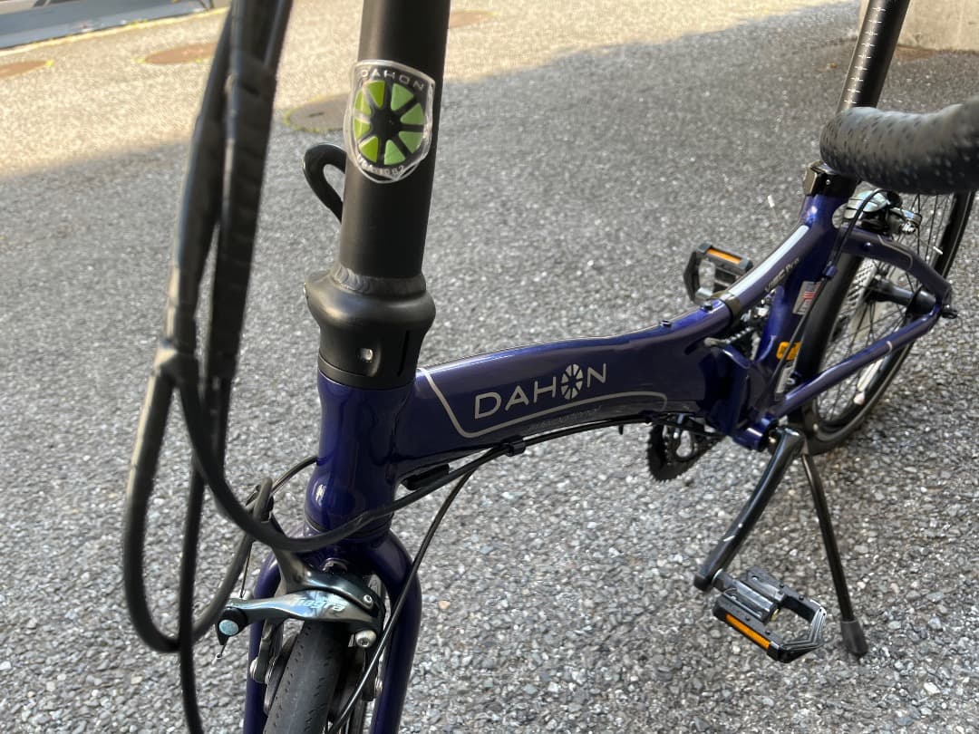 折りたたみ自転車本体　Dahon Visc Pro　2018年　ネイビー　中古