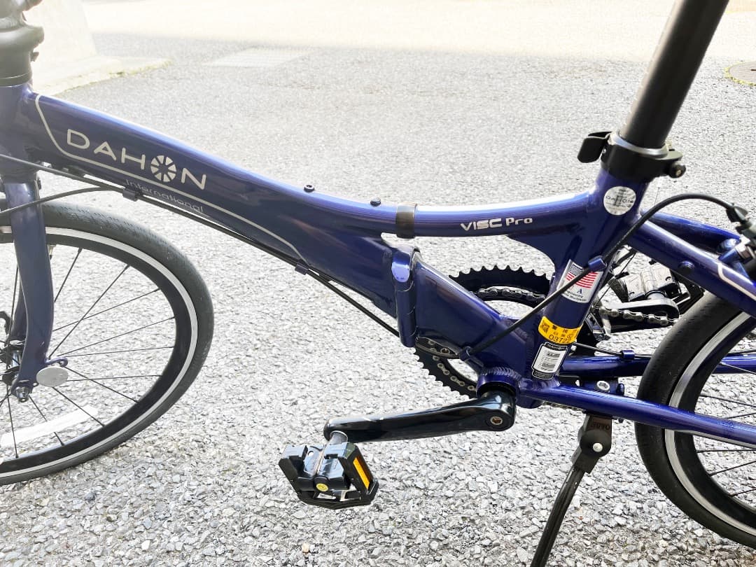 折りたたみ自転車本体　Dahon Visc Pro　2018年　ネイビー　中古