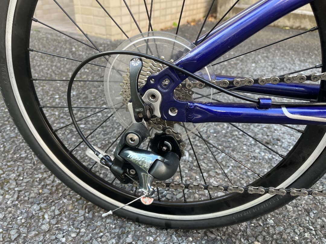折りたたみ自転車本体　Dahon Visc Pro　2018年　ネイビー　中古