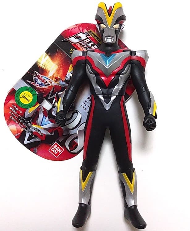 ★激レア 丸タグ★ウルトラマンビクトリー ソフビ ライブサイン ゼロ　タロウ
