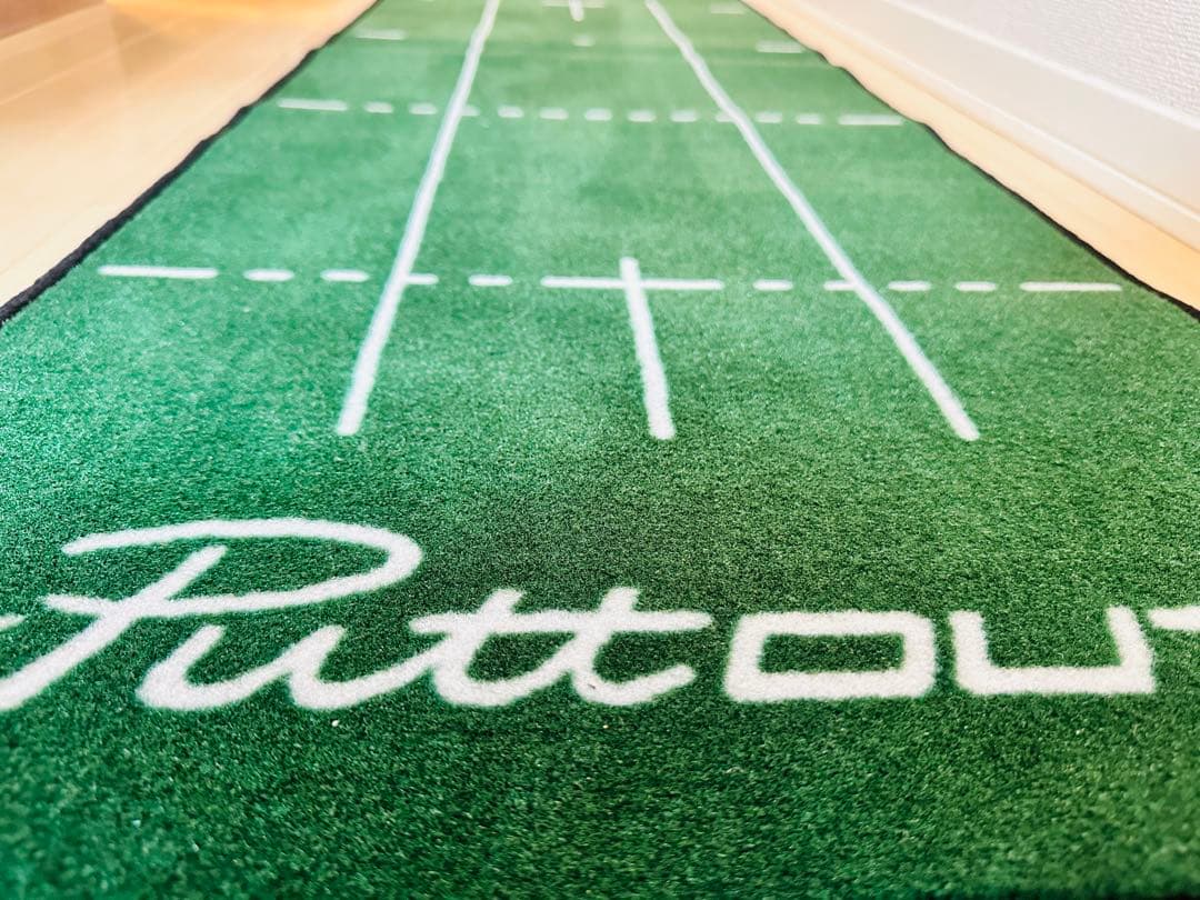 PuttOUT パター練習マット&プレミアムプレッシャーパットトレーナー
