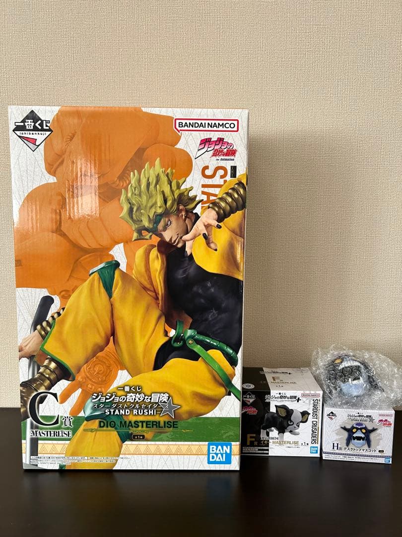 ジョジョ　一番くじ　C賞 DIO F賞 イギー +下位賞29個つき