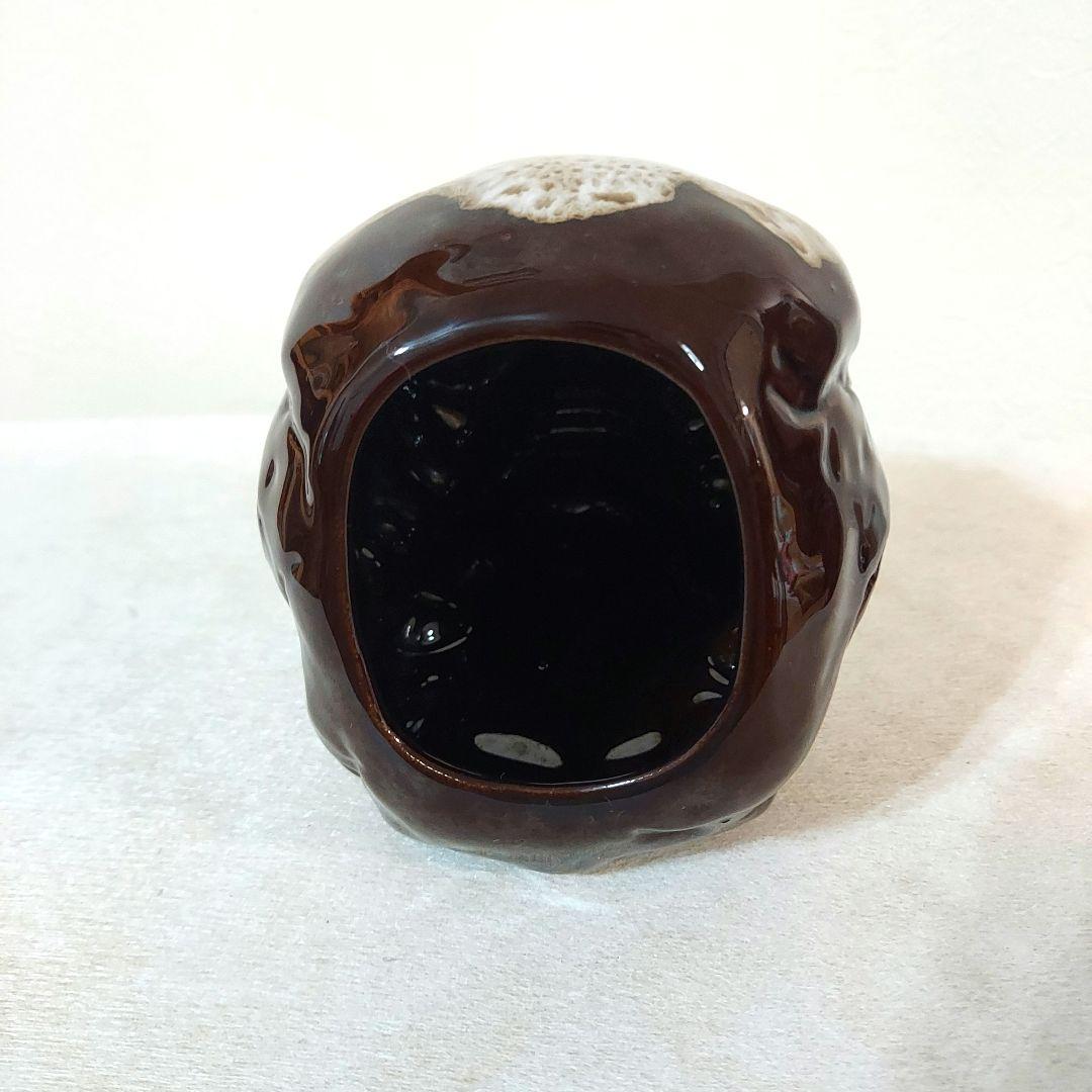 【希少品】髑髏 ドクロ 灰皿 マーブル スカル アッシュトレイ アメリカ　香炉