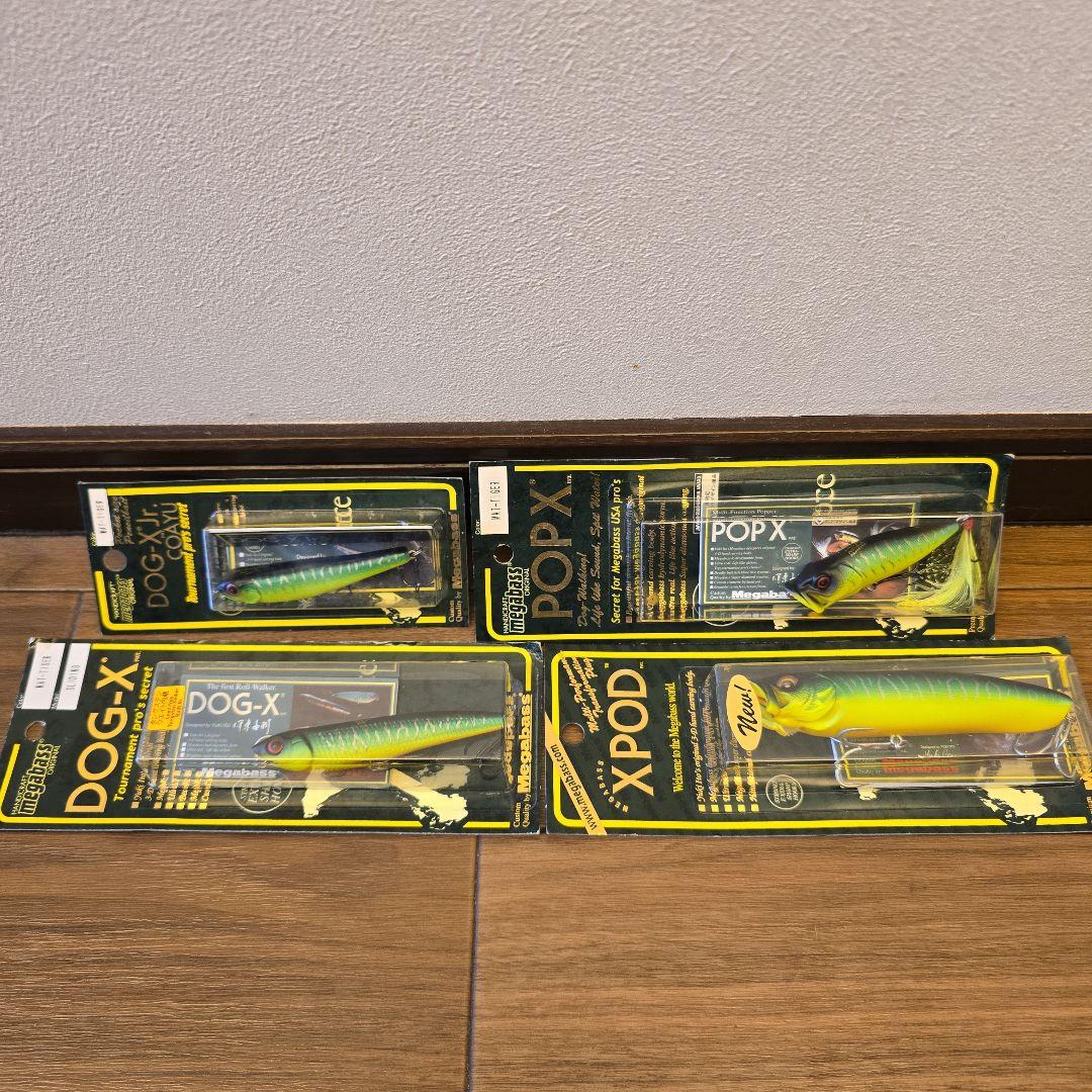 レアオールドルアーmegabass トップウォーターMAT TIGERセット
