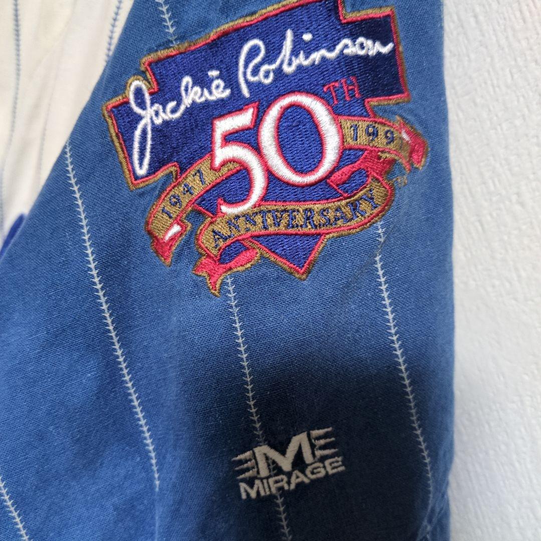 Brooklyn Jackie Robinson 50周年パッチ付き97年