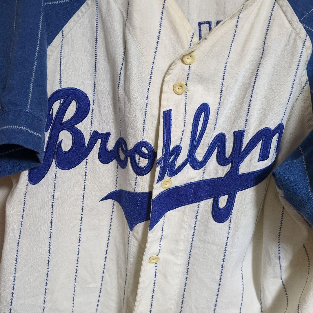 Brooklyn Jackie Robinson 50周年パッチ付き97年