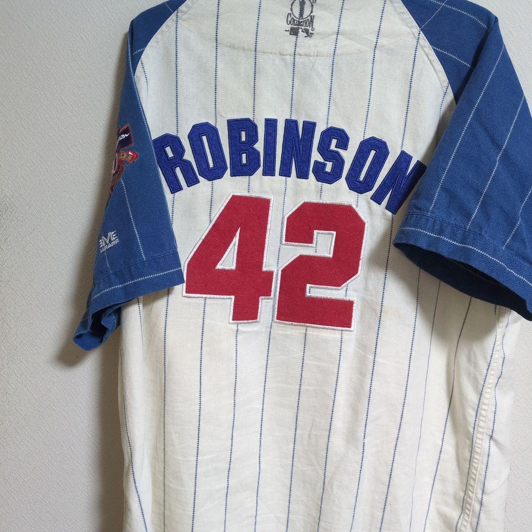 Brooklyn Jackie Robinson 50周年パッチ付き97年