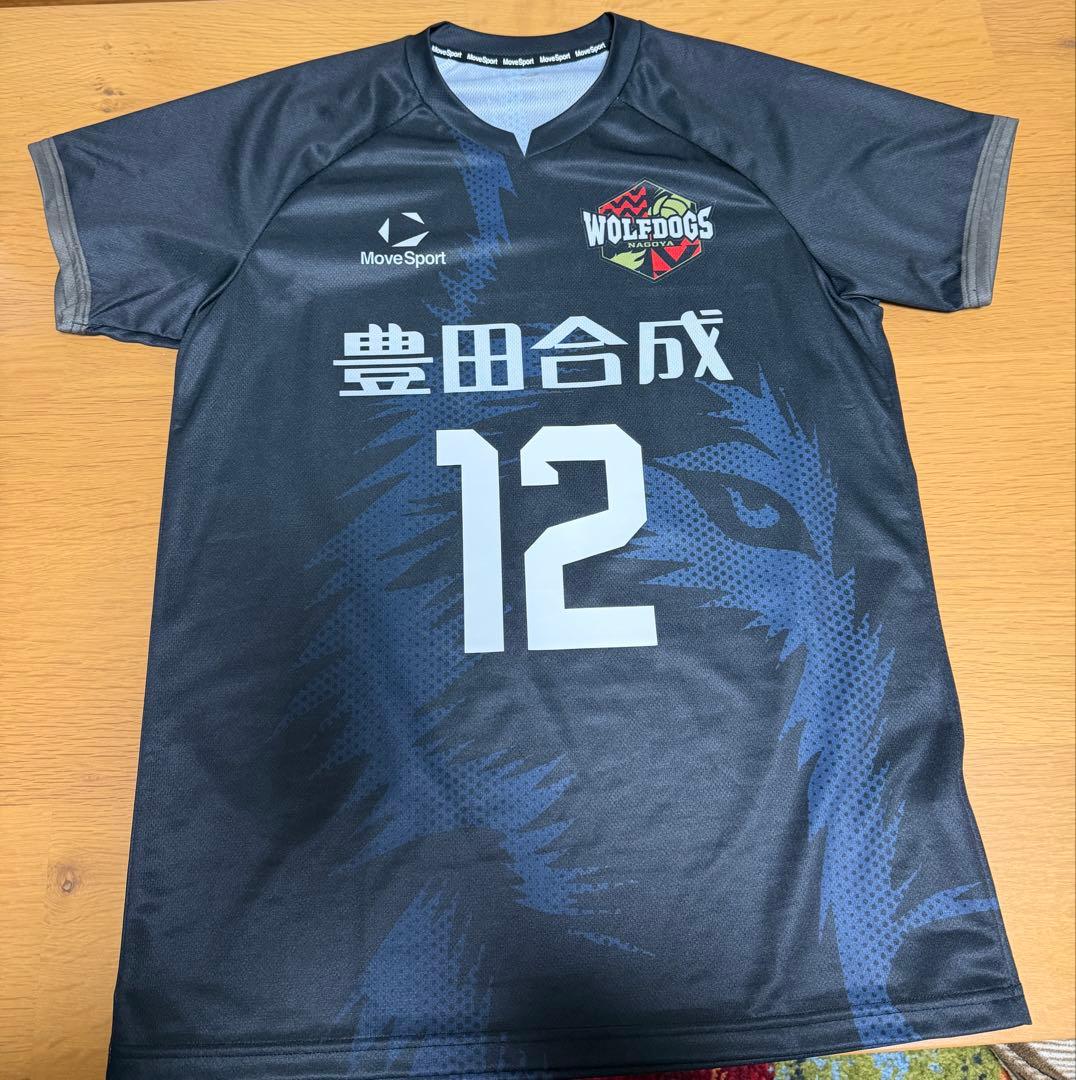 ウルフドッグス名古屋2025-26 水町泰杜 レプリカユニフォーム 黒 Lサイズ