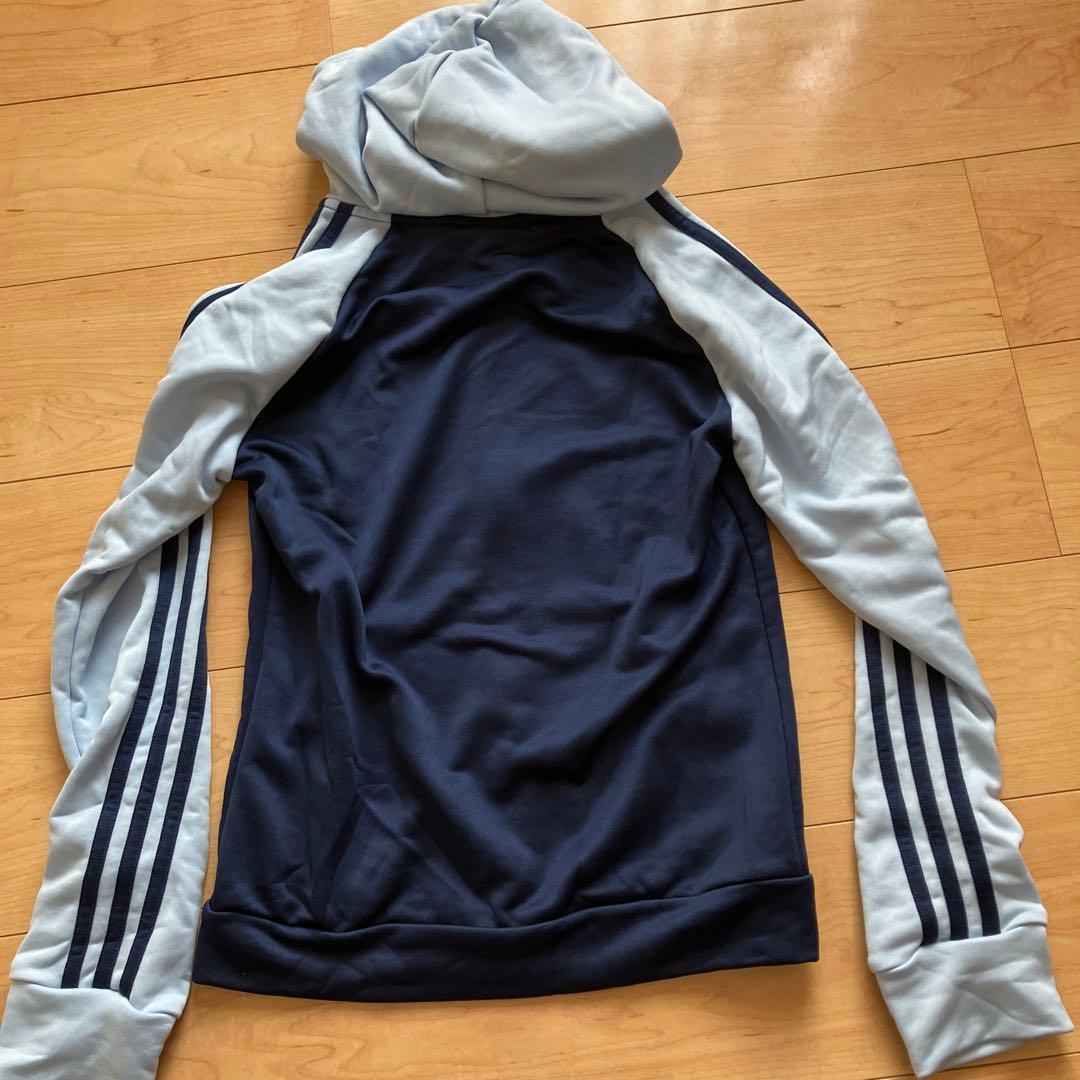 adidas ジャージ上下セット ネイビー/ライトブルー