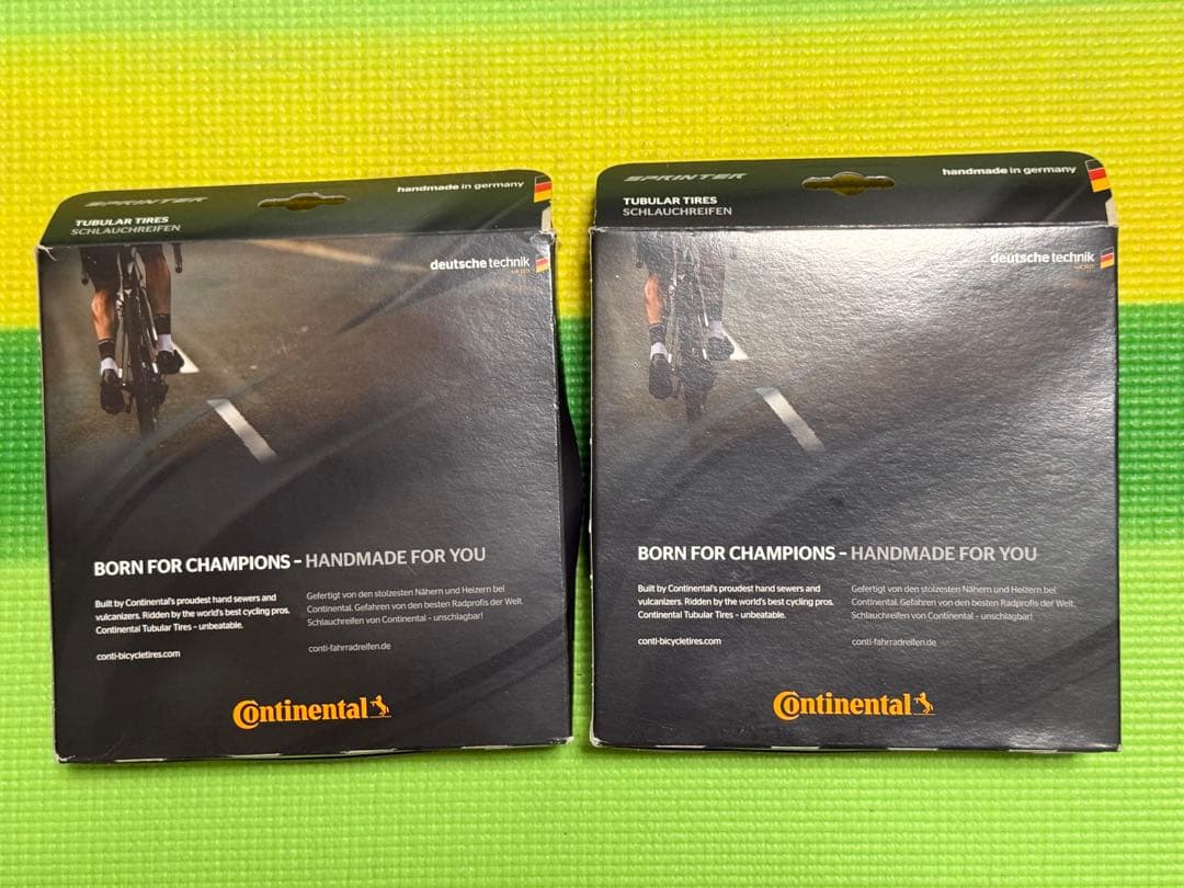Continental Sprinter チューブラータイヤ 2本セット25mm