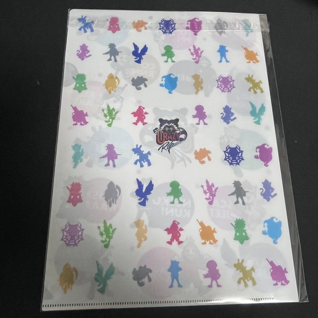 CR CRAZYraccoon fesシーズン1 限定 クリアファイル