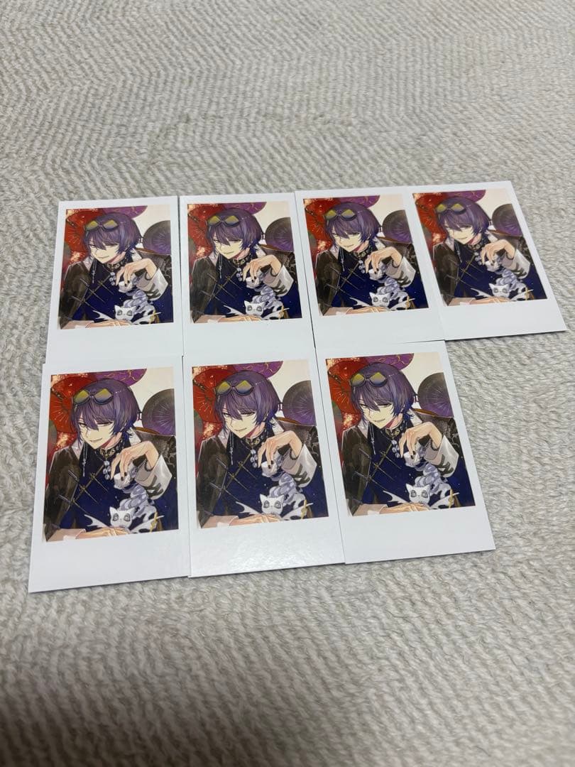 にじさんじ 小柳ロウ Dytica 2周年 チェキ 箔押し