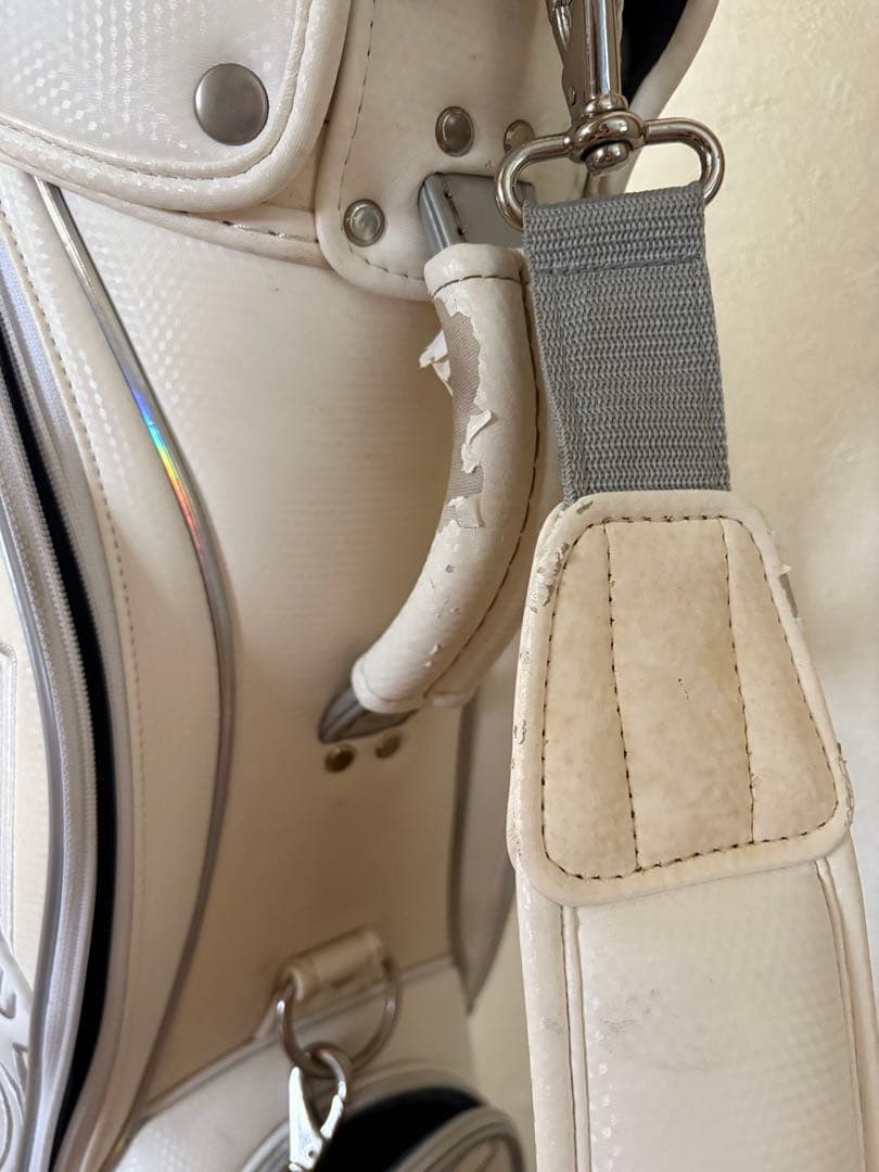 le coq sportif ゴルフバッグ ホワイト