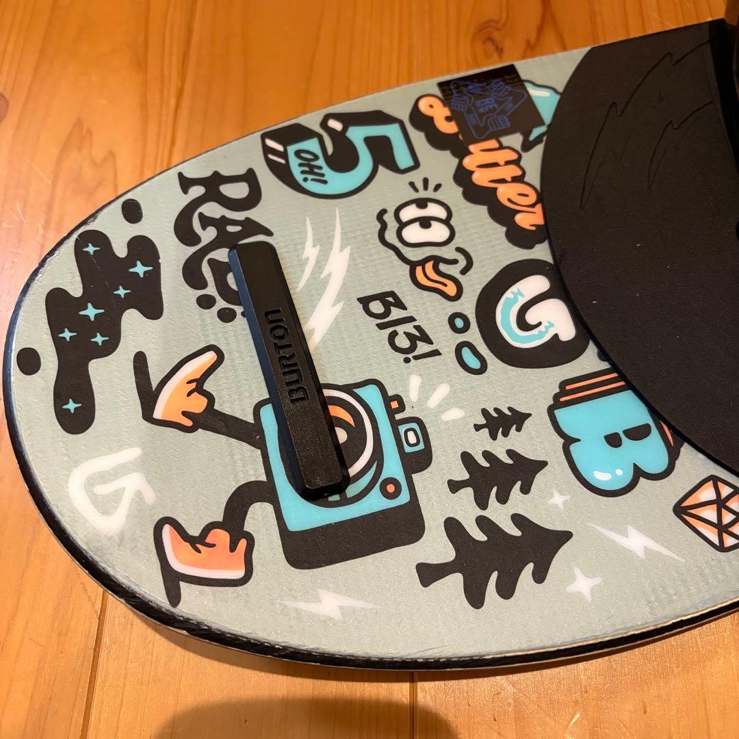 バートン キッズ スノーボード板 ビンディングセットBURTON90センチ
