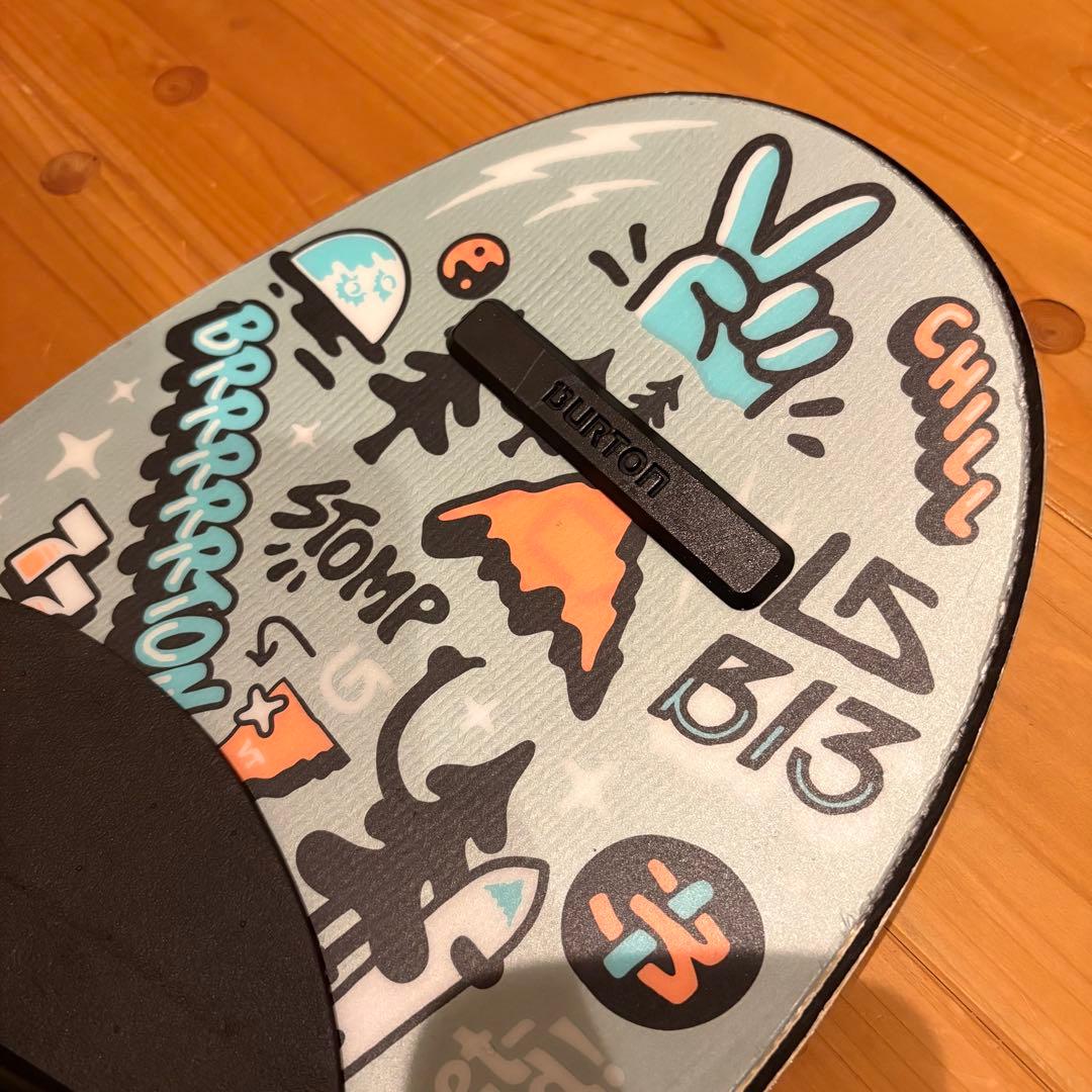 バートン キッズ スノーボード板 ビンディングセットBURTON90センチ