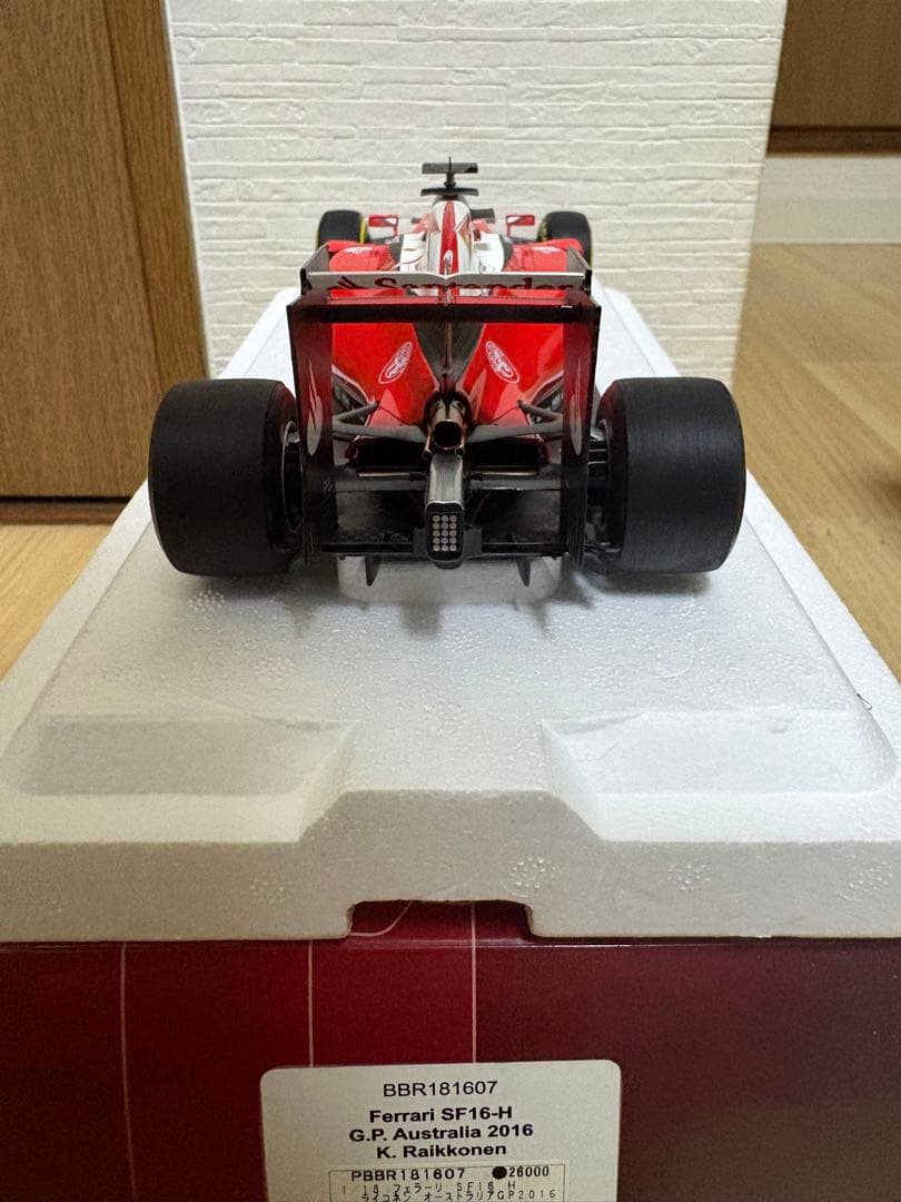 BBR 1/18 フェラーリSF-16 オーストラリアGP Kライコネン