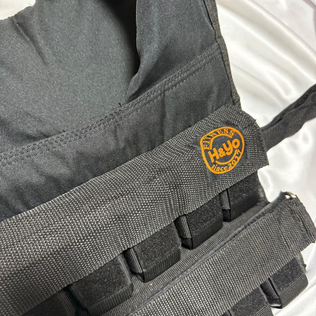 H&Yo ウェイトベスト 美品 10回程度使用 1〜20kg調整可