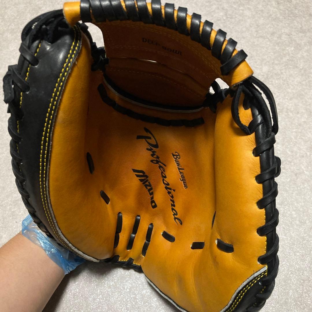 ミズノ 青ビュー 一般 大人用 軟式 捕手 野球 グローブ キャッチャーミット