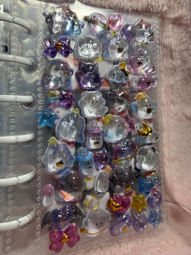 シール帳完成品　ボンボンドロップシール