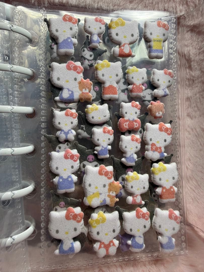 シール帳完成品　ボンボンドロップシール