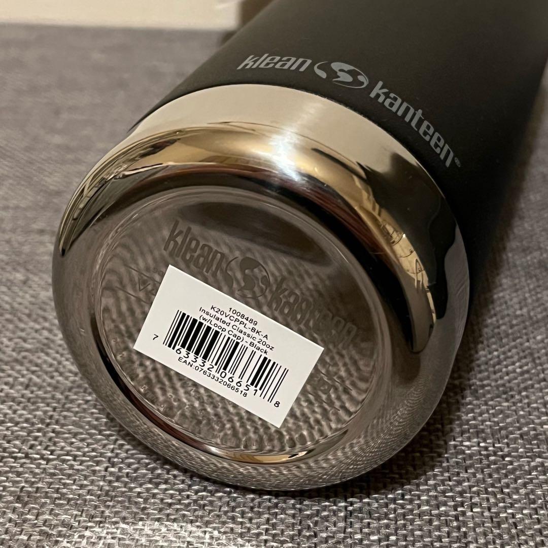 Klean Kanteen ブラック水筒 20oz 【新品未使用】