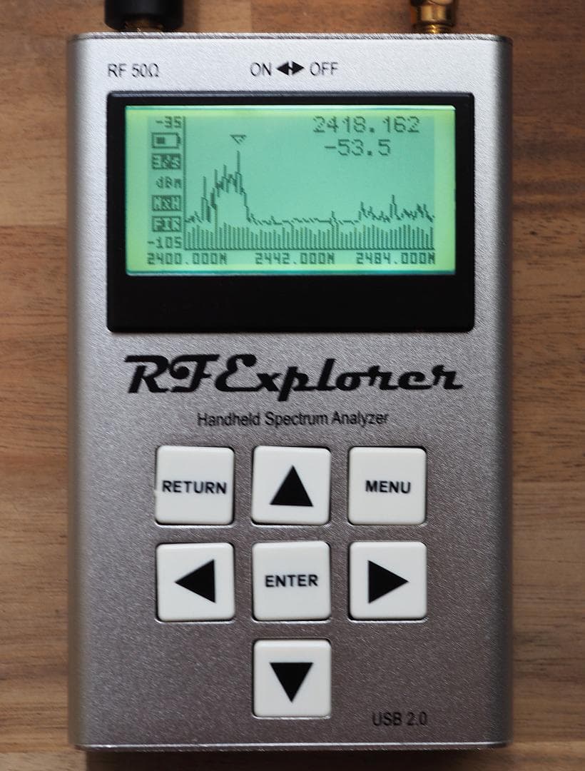 RF Explorer 3G Combo 2.7GHzスペクトラムアナライザー