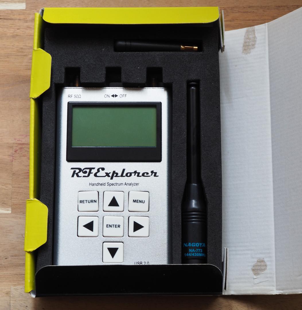 RF Explorer 3G Combo 2.7GHzスペクトラムアナライザー