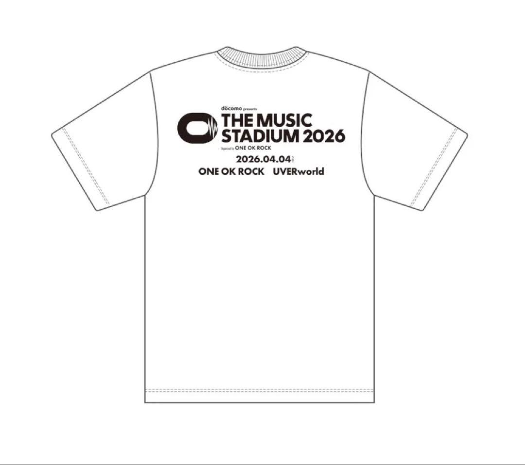 THE MUSIC STADIUM '26 Tシャツ 【XL】※本日31日発送可