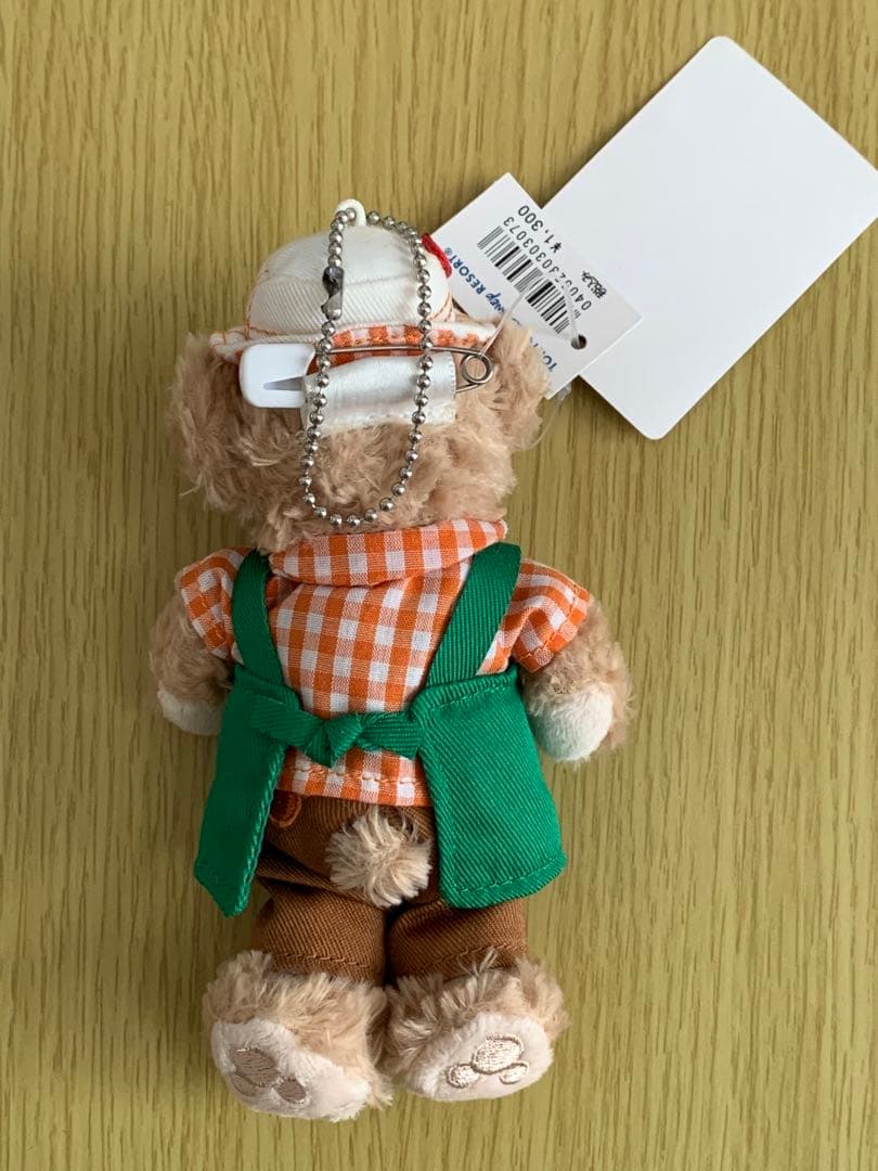ディズニーダッフィーぬいぐるみバッジストラップ・オープンマウスまとめ売り